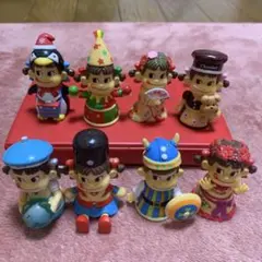 ペコちゃんミニフィギュア8体セット