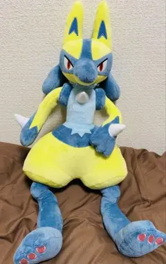 【新作】ポケモン めちゃもふぐっとぬいぐるみ 黄色いルカリオ