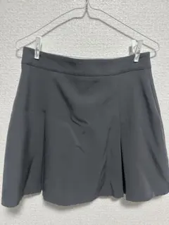 Dazy プリーツ ミニスカート グレー L