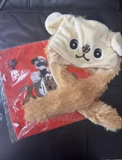 ［最安値］　ライオンハヤト　ぴょこぴょこキャップ　坂本勇人　ハンドタオル