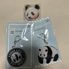 PANDA panda LIFE キーホルダー