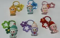 ラブブのキーホルダーセット