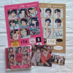 timelesz FAM 通常盤 アナザージャケット、トレカ、ステッカーセット