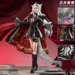 即納 アークナイツ エンドフィールド ペリカ コスプレ衣装+ウィッグ