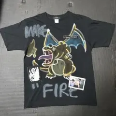 guernika pokemon リザードン Tシャツ Japanese Brand GUERNIKA X POKEMON LIZARDON T-Shirt Size : XXL