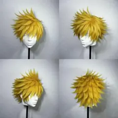 キングダムハーツ　ロクサス　コスプレ　ウィッグ　カットセット済み　完成品 2026年最新】ロクサス ウィッグの人気アイテム - メルカリ