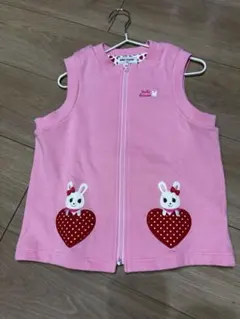 ミキハウス　うさこちゃんベスト120サイズ