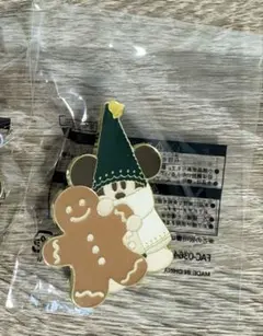 リルリンリン ピンバッジ クリスマス ディズニー
