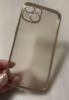 iPhone14 ソフトケース ガラスフィルム（2枚入） セット