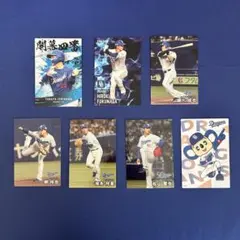 プロ野球チップス 2025　中日ドラゴンズ　7枚セット　福永　細川