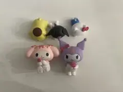 サンリオ　ガチャガチャ　クロミ　キティ　ポムポムプリン　マイメロ　フィギュア