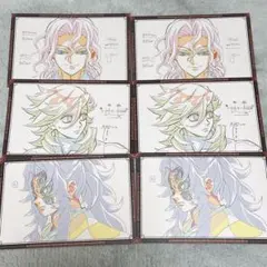 鬼滅の刃コラボダイニング おすそ分けポストカー鬼舞辻無惨 黒死牟 童磨6枚セット