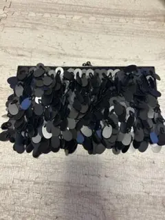 ZARA ブラック パーティバック