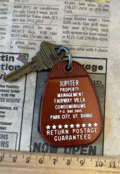 アメリカ ビンテージ ホテルキー No.4022