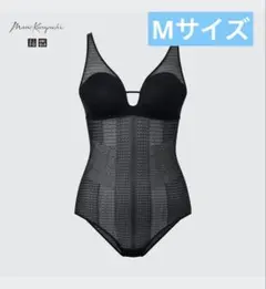 UNIQLO マメクロゴウチ メッシュブラボディスーツ ブラック M マメクロ