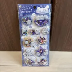 正規品スパンコールパーティー　シマエナガ　シャカシャカシール