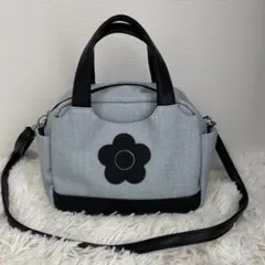 【美品】マリークワント ショルダーバッグ　ハンドバッグ　デイジー　ミニトート