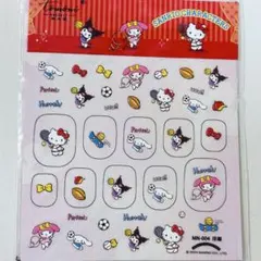 #M004 超立体ネイルシール ハローキティ　サンリオ　新品