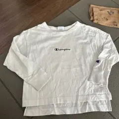 Champion 長袖カットソー 16 ホワイト