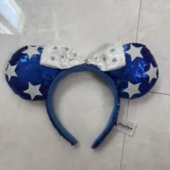 お値下げ 7/28まで 美品 レアDisney クラブ33 カチューシャ ブルー