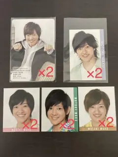 Myojo データカードセット　少年忍者　元木湧