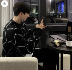 【完売品】（every）Trendy Mohair Knit Sweater L