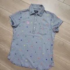 PEARLY GATES 半袖シャツ ストライプ　サイズ1