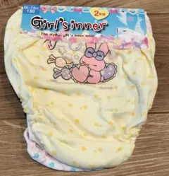 【匿名配送】女の子用ショーツ 130サイズ 2枚セット