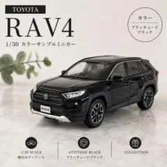 TOYOTA RAV4 1/30 カラーサンプルミニカー - メルカリ