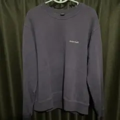 mont-bell クルーネック スウェット パープル Lサイズのサムネイル