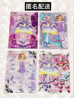 名探偵プリキュア コリス キラキラクリアカード 4枚セット