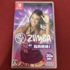 ZUMBA DE 脂肪燃焼 ! 新品同様　 SWITCH