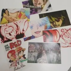 ONE PIECE FILM RED ポストカード 8枚セット