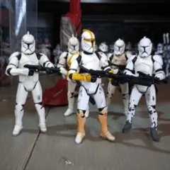 スターウォーズ クローン・トルーパー ベーシックフィギュア 3体セット