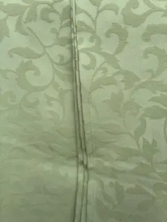 植物模様テーブルクロス 若緑色150×240㎝のサムネイル