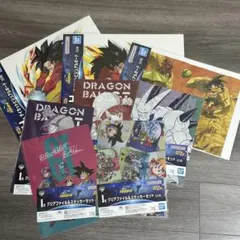 ドラゴンボール　一番くじ　ダイカットビジュアルボード　クリアファイル