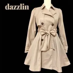 【dazzlin】スプリングDRESSトレンチコート　ベルト付き　Aライン