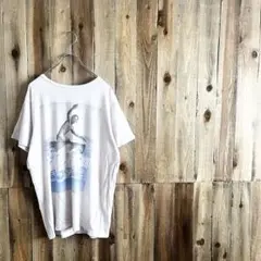 QUALITY PEOPLES サーフ Tシャツ Sサイズ ピンク