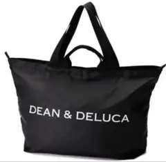 【新品】パッカブルトート ブラック DEAN&DELUCAディーン&デルーカ