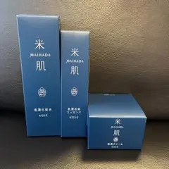 米肌 肌潤化粧水 エッセンス 肌潤クリーム 3点セット　MAIHADA KOSEのサムネイル