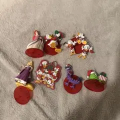 ディズニーキャラクター クリスマスオーナメント 7個セット