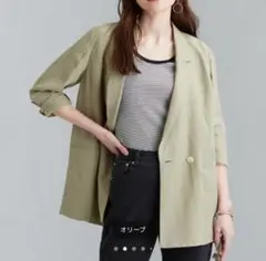 green label relaxing FFC レーヨン ライト ジャケット