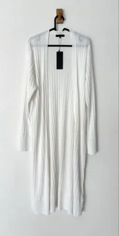 新品タグ付き　ICB ロングカーディガン　ホワイトXL