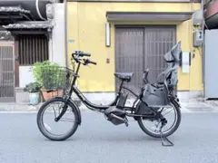 子供乗せ　ヤマハ　PAS BABBY 電動アシスト自転車 チャイルドシート付のサムネイル