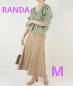 値下げ　RANDA デニム マーメイドスカート Mのサムネイル