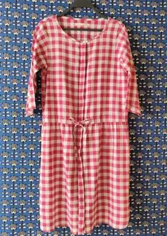 新品メルローズクレール　七分袖ワンピース　フリーサイズ