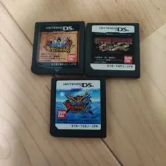 ニンテンドーDS ワンピース 3個セット ギガントバトル　ギアスピリット