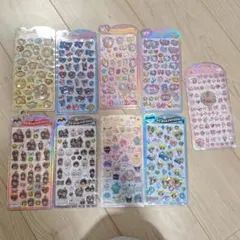 正規品うるちゅるポップシール　9枚セット