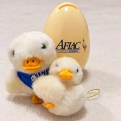 【非売品】AFLAC アフラック ダック ぬいぐるみ 貯金箱 ストラップ 3点