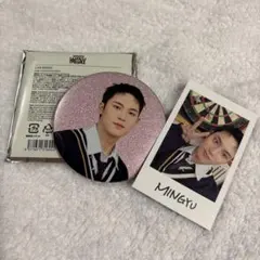 SEVENTEEN holiday ミンギュフォトカード,缶バッジ